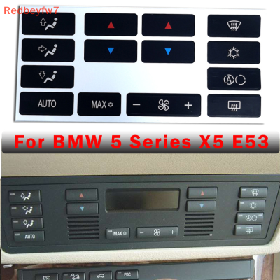 Re ปุ่มสวิตช์ควบคุมสภาพอากาศในรถยนต์1ชุดครอบคลุม X5 BMW E53 1999-2006 E39 1996-2002