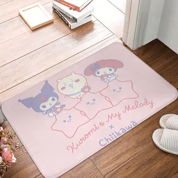 My Melody Door Mats Rubber Shoes Scraper 24 x 16 Doormat Patio