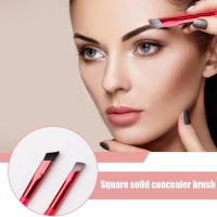 Multi-functional Square Stereo Concealer Brush Bevel Brush Portable Brush Eyebrow Makeup M4V4