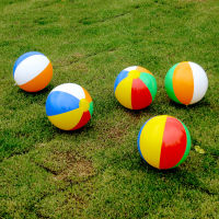 DENOSWIM 23ซม. ของเล่นลูกบอลชายหาดสี Inflatable Ball Pool Party ของเล่นน้ำ Fun Play Beachball Game