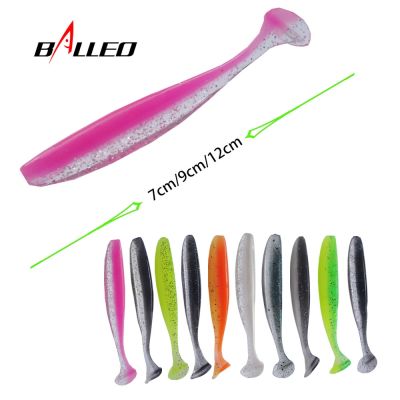 【hot】✓๑ Balleo Shiner 10colors soft lure 7cm/9cm/12cm Fishing Shad Silicone bait Soft Plastic Bait Feeder Pike