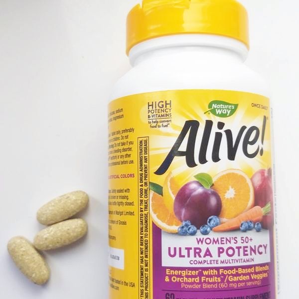 วิตามินรวม-สำหรับผู้หญิงวัย-50-alive-once-daily-womens-50-multi-vitamin-60-tablets-natures-way