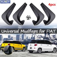 4pcs Universal Mud Flaps Mudflaps Splash Guards Mudguards Front Rear For Fiat 500 500x Bravo Punto Linea Palio Panda Dodge Neon