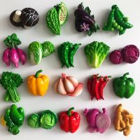 ✿✼ Fresh Vegetables Fridge Magnets Home Decoration Accessories Gift For Kids Birthday Souvenir Fridge Magnet