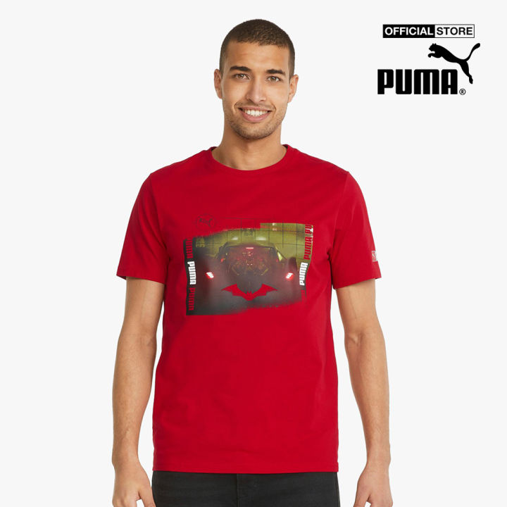PUMA - Áo thun nam tay ngắn phom suông Puma x Batman Graphic 534727-11 |  