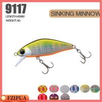 FZIPUA 45S MAX เหยื่อปลอม Pesca Issen เหยื่อสตรีมจม Minnow Lures ล่อหล่อยาว Minnow เหยื่อ เบ็ดตกปลา