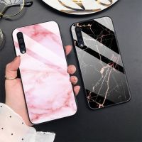 [KK63] Marble กระจกนิรภัยสำหรับ Samsung Galaxy A52 A52S 5G A51 A50 A12 A72 A70 A71 A21S A32 4G A21S A10E A11ฝาครอบ