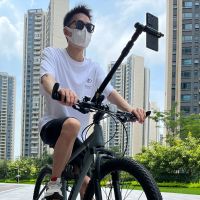 TUYU จักรยาน Portacellulare Moto Bicicletta Invisibile Manubrio Staffa Di Monopiede ต่อ Gopro Insta360 Accessori