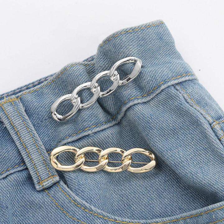 Korean Chain Waist Pin For Tightening Waistband Waist Change Small Clip