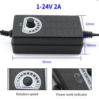 Adjustable Power Adapter Universal 1V – 24V 3V – 12V 24V – 36V 2A Adjust Power Supply Source AC 220V TO DC 3V 5V 12V 15V 24V 36V