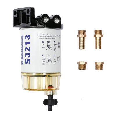 New Boat 3/8 Inch NPT Fuel Water Separating Filter System S3213 for Mercury -Marine Outboard Motor Spare Parts Accessories