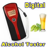 6880 Precision Detector Digital Breath Alcohol Tester Analyzer Non-Contact Breathalyzer Tester for Drivers Car Electronics