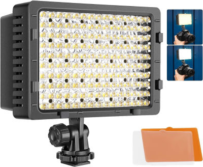 NEEWER® 160 LED CN-160 Dimmable Ultra High Power Panel Digital Camera / Camcorder Video Light, LED Light compatible with Canon, Nikon, Pentax, Panasonic,SONY, Samsung and Olympus Digital SLR Cameras Standard Packaging