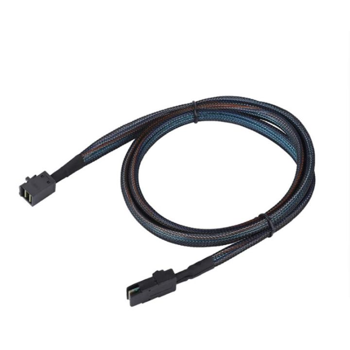mini-sas-8643-to-sff-8087-hd-built-in-server-data-cable-mini-sas-hd-sff-8643-data-server-hard-disk-raid-cable-50cm-100cm-200cm