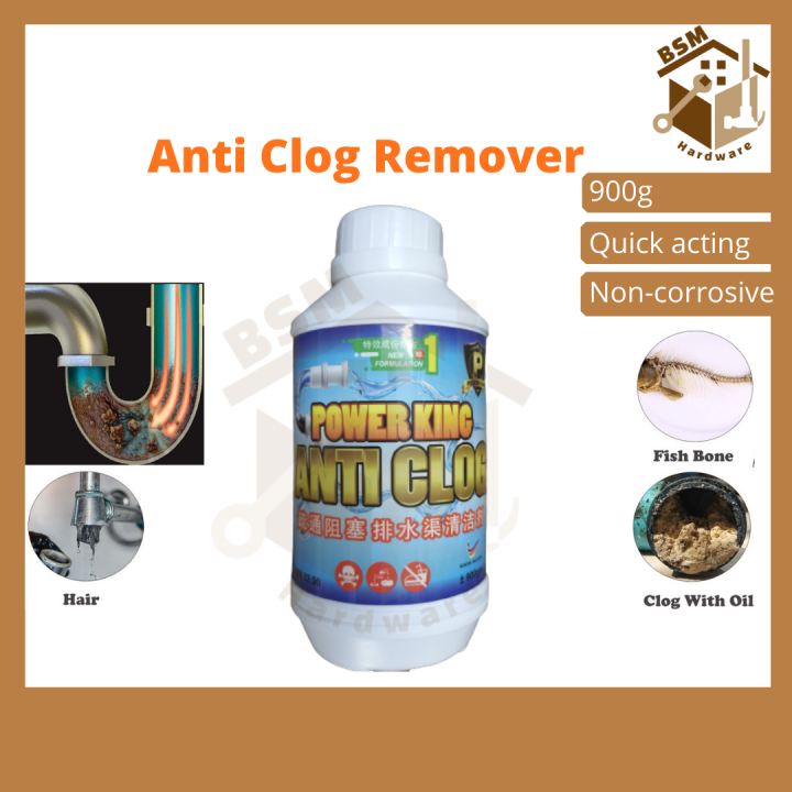 BSM NO.1 Super Anti Clog Remover Declog Drain Cleaner Remove Blockage