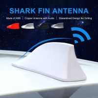 Car Antenna Universal Car Shark Fin Antenna Car Radio Aerials FM/AM Signal Protective Aerial Car Styling Car Roof Decoration