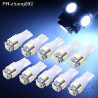 ▬ 10pcs/lot 24V 5SMD LED 5050 T10 194 147 W5W Width Reading License Plate Light Backup Lamp Super Bright White