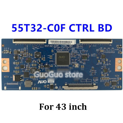 1ชิ้น TCON บอร์ด55T32-COF CTRL BD ทีวี T-CON ลอจิกบอร์ด55T32 COF บอร์ดควบคุมสำหรับ43นิ้ว50นิ้ว55นิ้ว