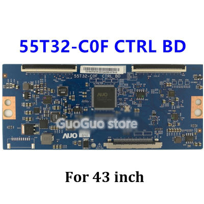 1ชิ้น TCON บอร์ด55T32-COF CTRL BD ทีวี T-CON ลอจิกบอร์ดสำหรับ43นิ้ว50นิ้ว55นิ้ว