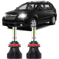 New ไฟหน้า LED H11 6000K 2 ดวง สีขาว สําหรับ SUBARU TRIBECA (B9) ปี 2007-2021