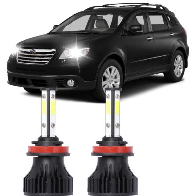 ไฟหน้า LED H11 6000K 2 ดวง สีขาว สําหรับ SUBARU TRIBECA (B9) ปี 2007-2021 รับประกัน 10 เดือน