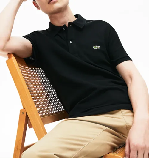 lacoste t shirt black