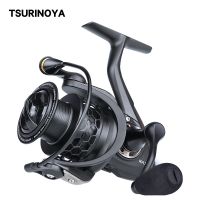 [HOT LIAXLLWISAAZH 534] TSURINOYA น้ำหนักเบา Spinning Reel NA 2000 3000 4000 5000 9BB 5.2:1 NANO Fishing Reels Tackle สำหรับปลาเทราท์ Peche Bass Pike Zander