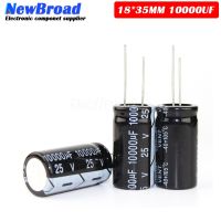 10PCS Original aluminum electrolytic capacitor 16V 10000UF 25V 10000UF plug-in multi specification 16*31 18*35MM 10000UF 16V 25V WATTY Electronics