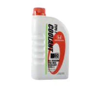 น้ำยาหล่อเย็น / PREMIXED LONG LIFE COOLANT เกรด สีเขียว ยี่ห้อ HONDA / TYPE -1 ปริมาณ 1 ลิตร / 1 Liter