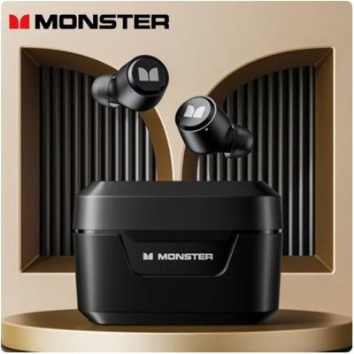 Monster XKT05 TWS 5.0 Wireless Headphones Bluetooth Earphones Sports Earbuds Noise Reduction Headset Earpods New