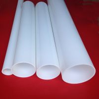 ₪♛ 1pcs 30mmx2mmx300mm white acrylic tube transparent hollow pipe column straight duct clear round vessel