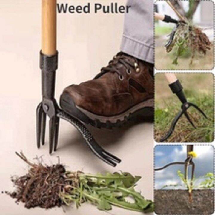 Weed Removal Root Digging Tool Weeding Head Replacement Claw Foot Pedal