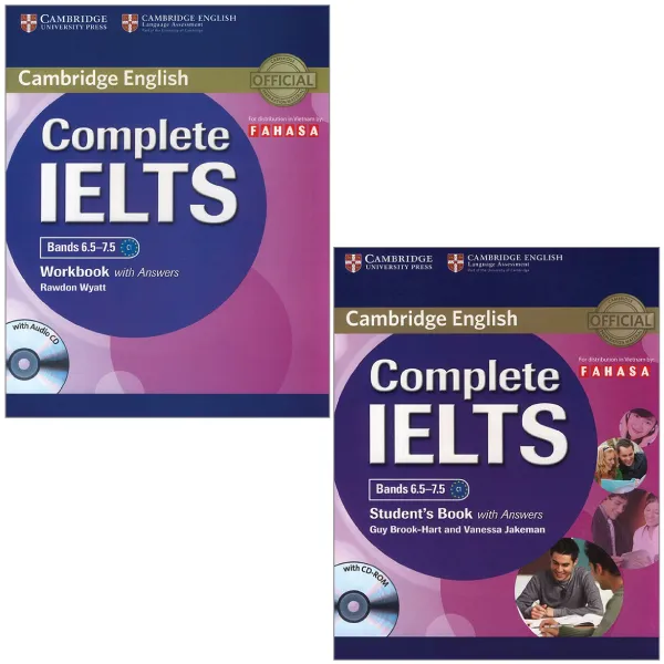 Fahasa　Combo　Book　(C1):　Student　Sách　Bands　IELTS　Hay　Complete　6.5-7.5　Answer　Workbook　(with　CD)