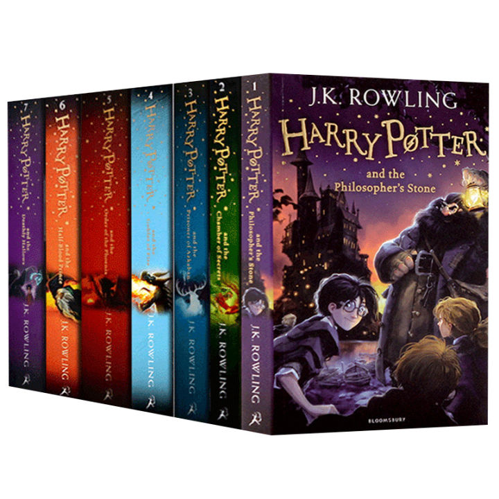 Complete works of Harry Potter English original books Harry Potter 1-7 ...