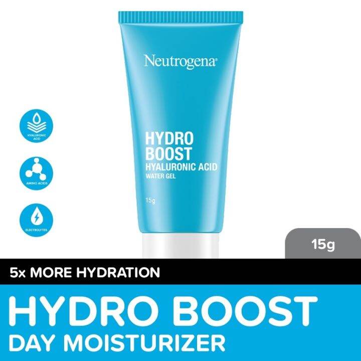 Neutrogena Hydro Boost Water Gel 15g Face Moisturizer w/ Hyaluronic