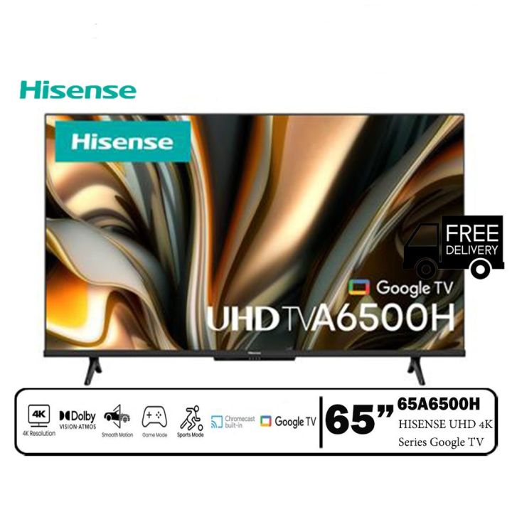 hisense-google-tv-4k-uhd-65-65a6500h-สั่งงานด้วยเสียง-grade-b