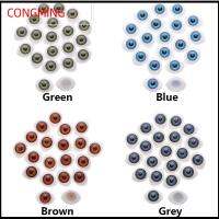 CONGMING 20pcs 4 สี ตลก ของเล่นสัตว์ งานฝีมือ DIY ตุ๊กตาเซฟตี้อาย เครื่องประดับ ตาไดโนเสาร์