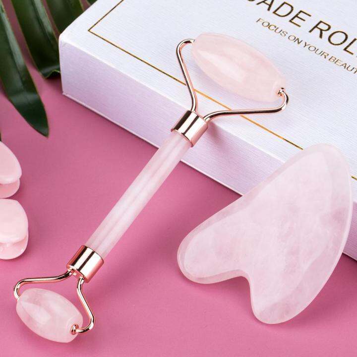 rose-quartz-face-massage-jade-roller-natural-stone-crystal-slimmer-lift-wrinkle-remover-beauty-care-slimming-lifting-tools