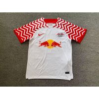 ❒◆♣ [Fans] 2324 ใหม่ Leipzig Red Bull Home เสื้อฟุตบอลแขนสั้น คุณภาพสูง AAA