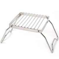 Portable Stainless Steel BBQ Grill Folding Barbecue Grill Mini Pocket BBQ Tools Barbecue Accessories For Home Park