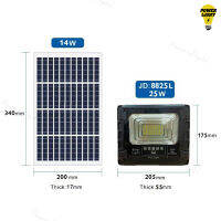 Powerlight ไฟสปอตไลท์ รุ่นใหม่ JD88-L SERIES กันน้ำ IP67 ไฟ JD Solar Light ใช้พลังงานแสงอาทิตย์ โซลาเซลล์