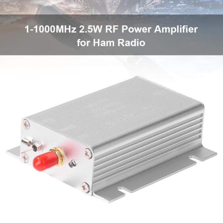 เครื่องขยายเสียง-rf-1-1000mhz-2-5w-สำหรับ-hf-fm-เครื่องส่งสัญญาณ-vhf-uhf-rf-ham-radio-amp