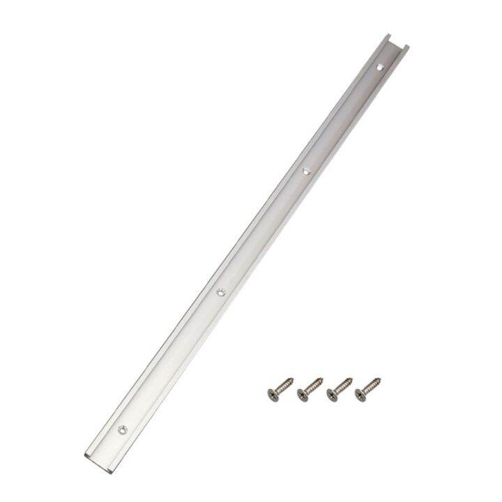 4ขนาดอลูมิเนียม TSlot Track Mitre แบบพกพา3060ซม. TTracks Slot Mitre