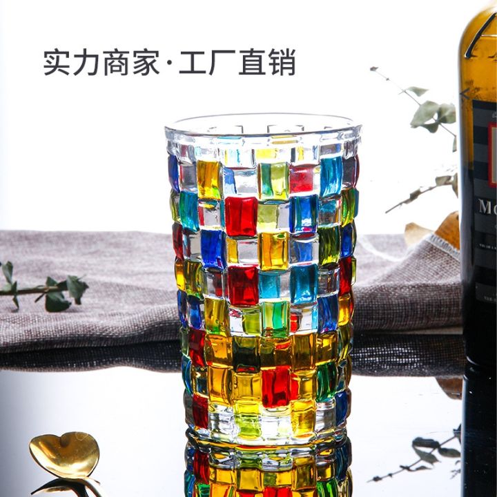 italian-painted-glass-striped-crystal-whiskey-designer-with-the-same-style-of-xiaohongshu-net-red