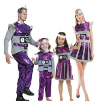 Alien Halloween Costume for Kids Girl Boy Women Men Family Clothes Cosplay Anime Carnival Festival Outfit 2023 Party Wear