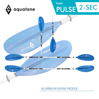 Aquatone Pulse Aluminum Kayak Paddle ไม้พาย สำหรับเรือคายัค หรือ เรือยาง วัสดุอลูมิเนียม isup stand up paddle board