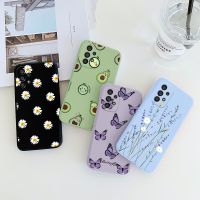 For Samsung Galaxy A53 5G Cute Flower Phone Case Mount Bag Silicone Back Cover For Samsung Galaxy A53 5G Shockproof Bumper Coque