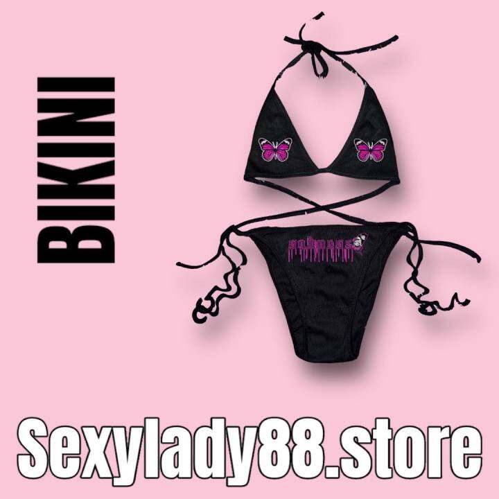 bikini-บิกินี่-แบบผูกเซ็กซี่ไม่ไหว-พร้อมส่ง-bikini-บิกินี่-ชุดว่ายน้ำ