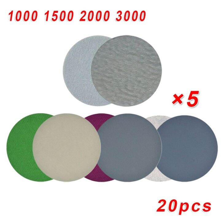 20 Pieces 3 Inch 75mm Disc Water Abrasive Sandpaper Lazada PH