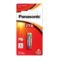 ถ่านอัลคาไลน์ 12V แดง Panasonic LRV27A/1BPA